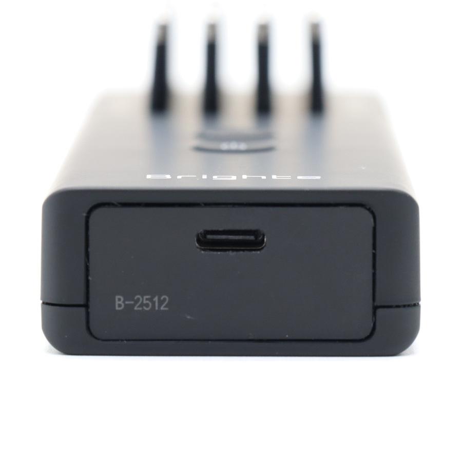 ボーナスストアPlus【美品】Brighte ELEKI BRUSH+ BRT-FSB180 ブラック 美顔器 EMS フェイスケア ブライト エレキブラシ 本体 |  | 07