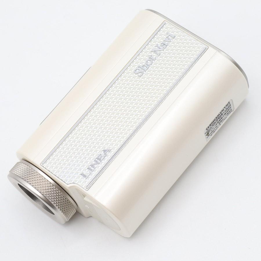 ボーナスストアPlus【美品】ShotNavi LINEA ホワイト GPS距離計測器 ゴルフ ショットナビ リネア 本体 |  | 01