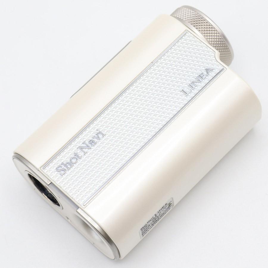 ボーナスストアPlus【美品】ShotNavi LINEA ホワイト GPS距離計測器 ゴルフ ショットナビ リネア 本体 |  | 02