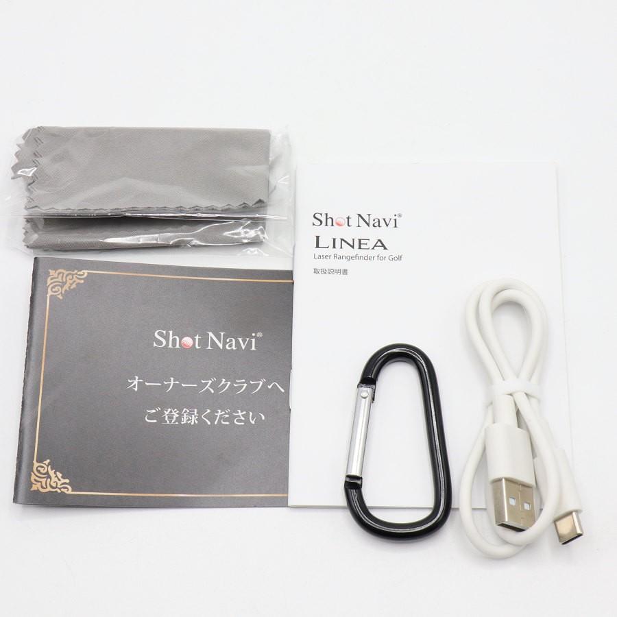 ボーナスストアPlus【美品】ShotNavi LINEA ホワイト GPS距離計測器 ゴルフ ショットナビ リネア 本体 |  | 09