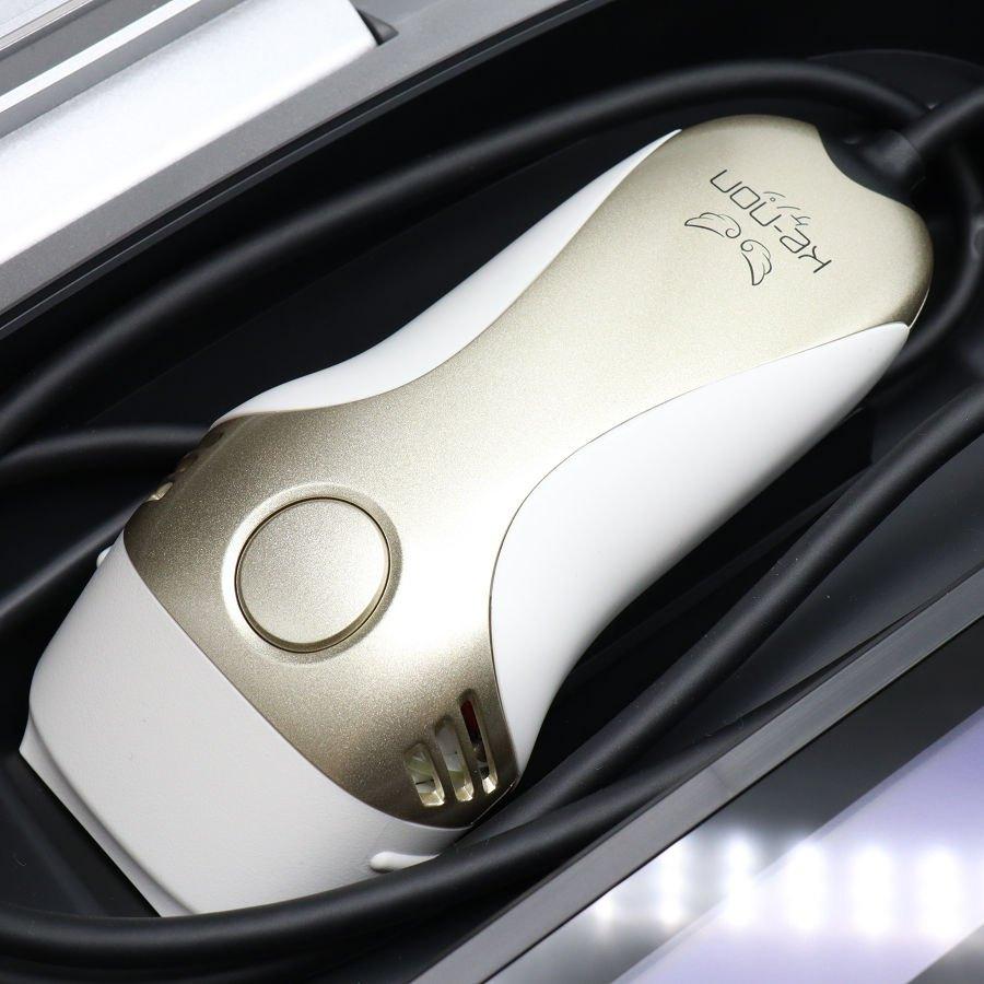 ボーナスストアPlus【美品】ケノン Ver.8.4 スーパープレミアムカートリッジ付き 脱毛器 kenon 本体 |  | 01
