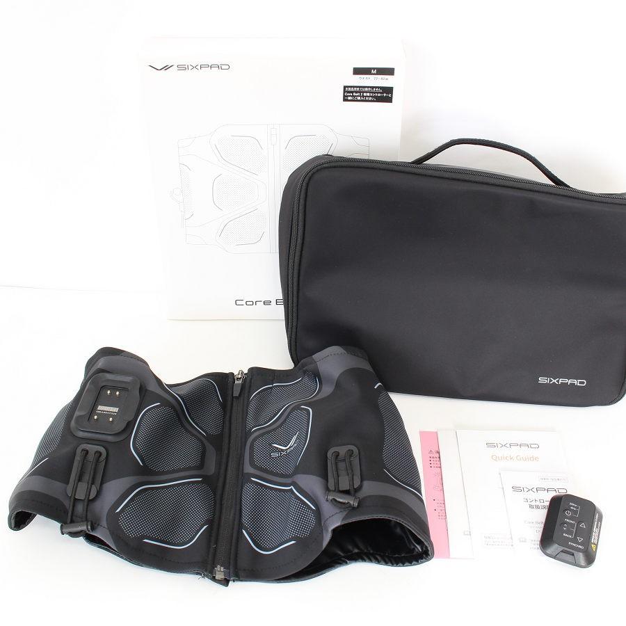 ボーナスストアPlus【美品】MTG SIXPAD Core Belt 2 SE-CB-03B-M ブラック Mサイズ シックスパッド コアベルト 本体 | 