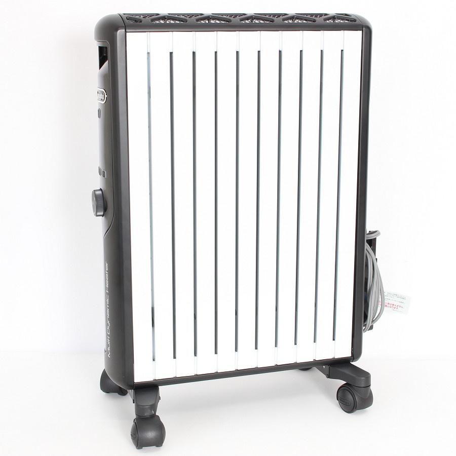 【ボーナスストアPlus】デロンギ マルチダイナミックヒーター MDHU15-BK 快適温度一定キープモデル 1500W 10〜13畳 ピュアホワイト＋マットブラック |  | 01