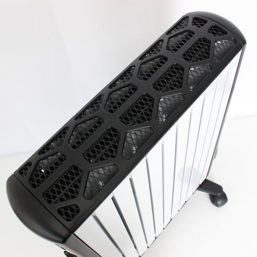 【ボーナスストアPlus】デロンギ マルチダイナミックヒーター MDHU15-BK 快適温度一定キープモデル 1500W 10〜13畳 ピュアホワイト＋マットブラック |  | 07