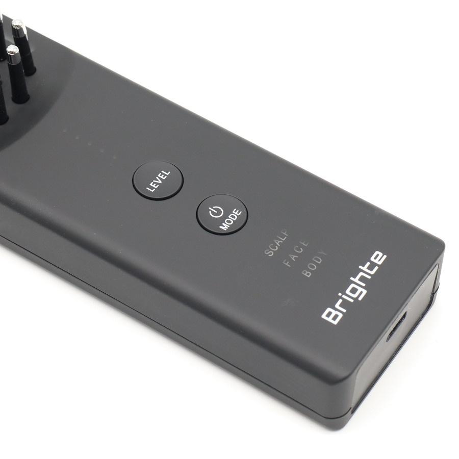 ボーナスストアPlus【美品】Brighte ELEKI BRUSH+ BRT-FSB180 ブラック 美顔器 EMS フェイスケア ブライト エレキブラシ 本体 |  | 03