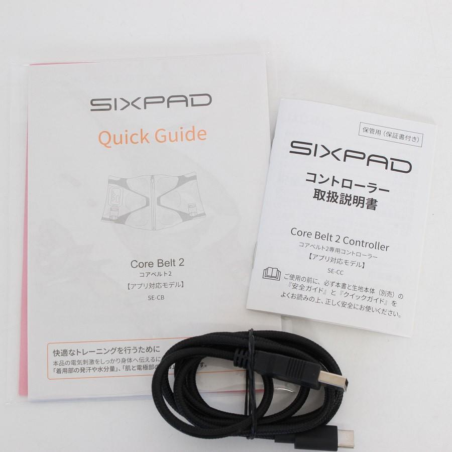 ボーナスストアPlus【美品】MTG SIXPAD Core Belt 2 SE-CB-03B-M ブラック Mサイズ リモコン付き シックスパッド コアベルト 本体 |  | 07