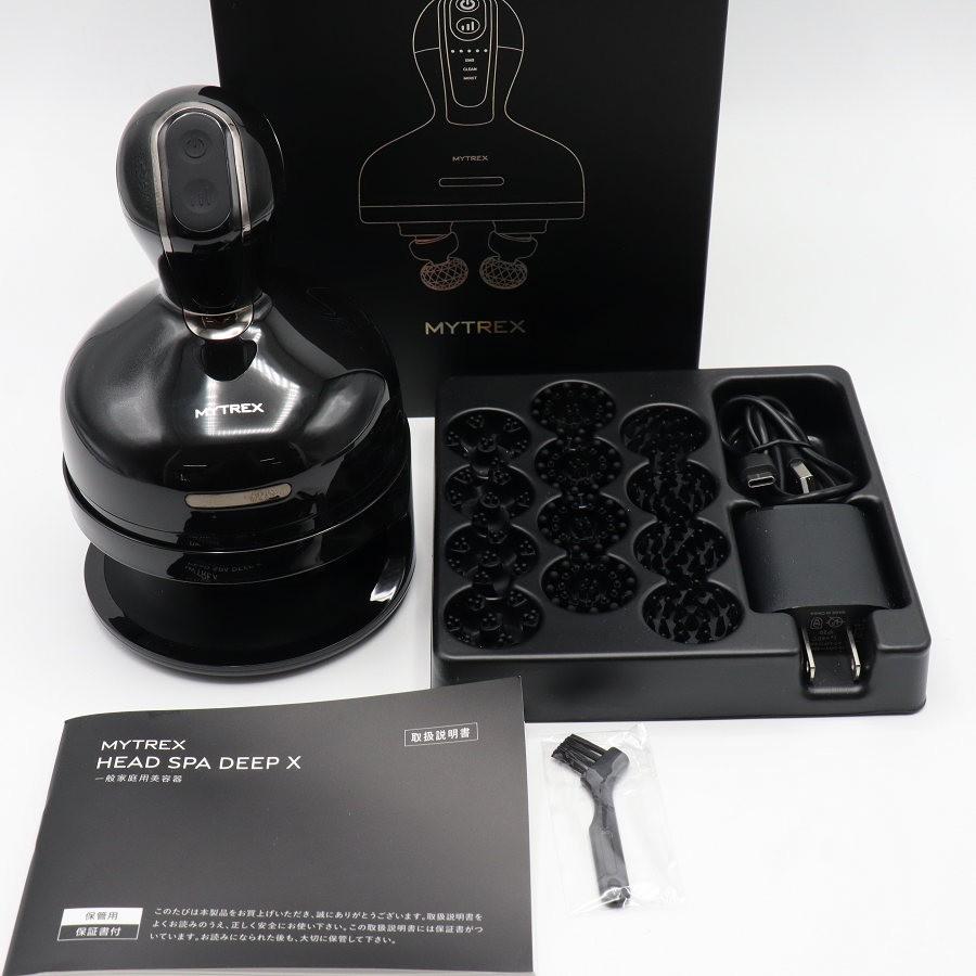 ボーナスストアPlus【美品】MYTREX HEAD SPA DEEP X MT-HSDX-24B-B ヘッドスパ ディープエックス マイトレックス 本体 | 
