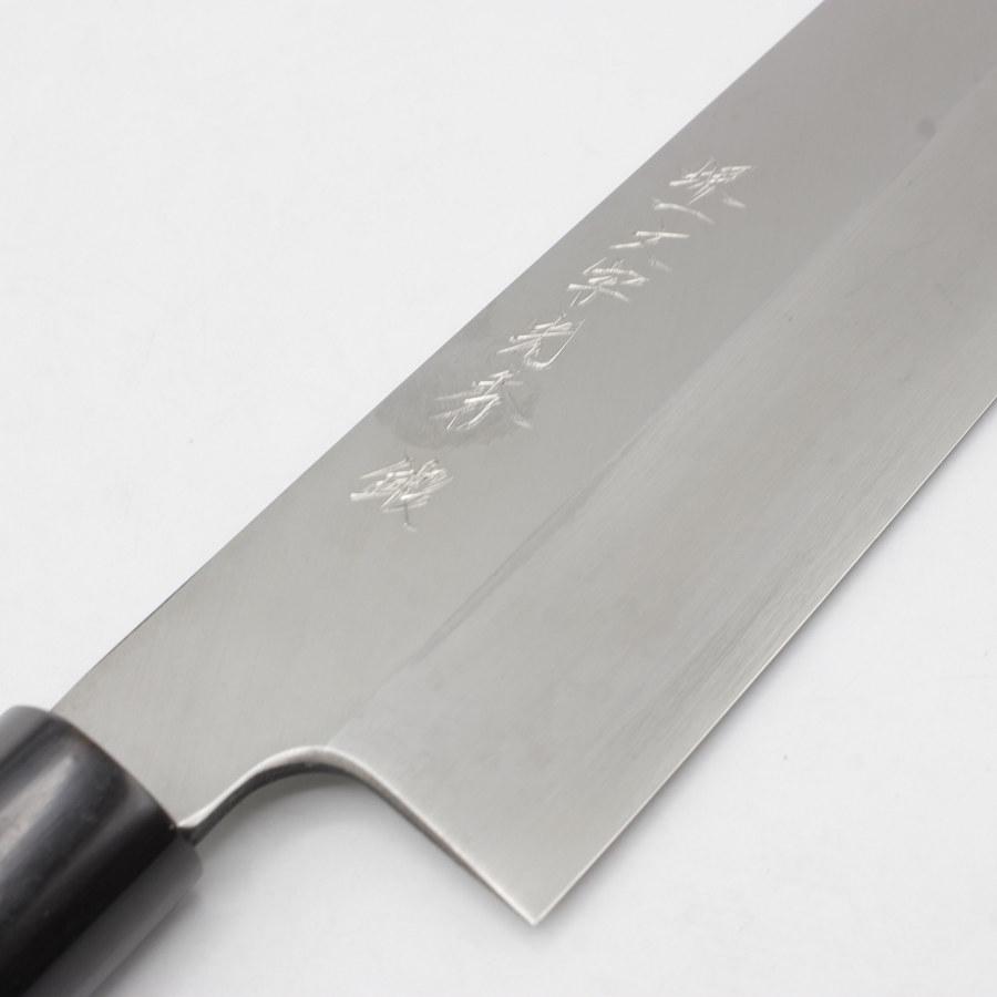 ボーナスストア+5％【新品】堺一文字光秀 菜切薄刃包丁 栗型柄 七寸 刃渡り約215mm |  | 03