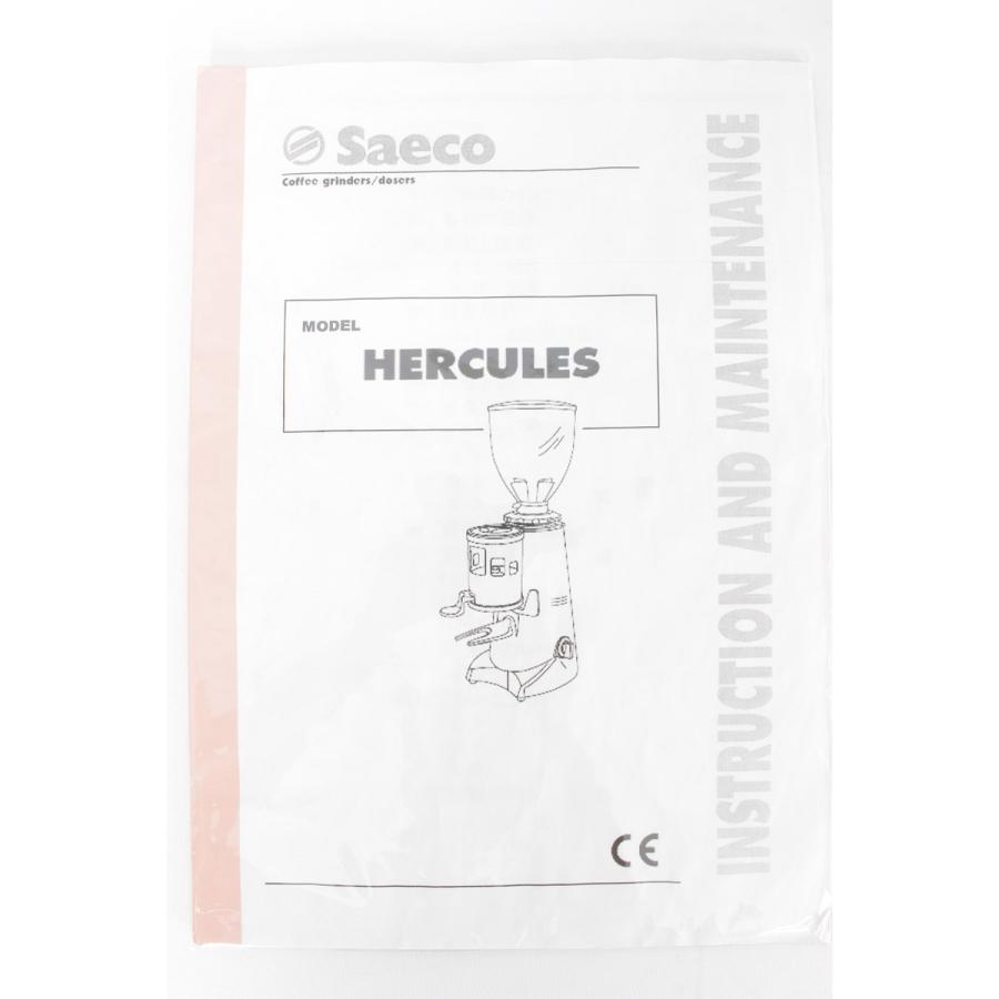 【美品】サエコ グラインダー HERCULES コーヒーミル DG002 ヘラクレス 本体 | Saeco | 09