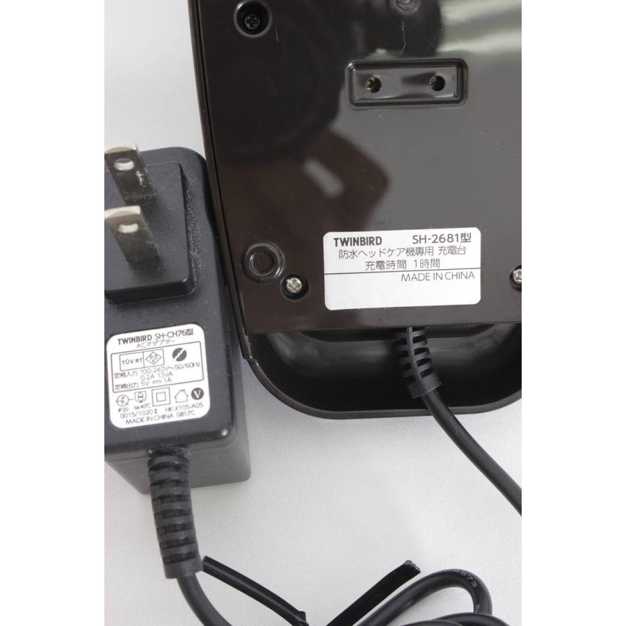 ○【お値下げ】TWINBIRD 　頭皮マッサージ　SH-2681S○ セレブリフト ツインバード SH-2681S 防水ヘッドケア ヘッドスパ