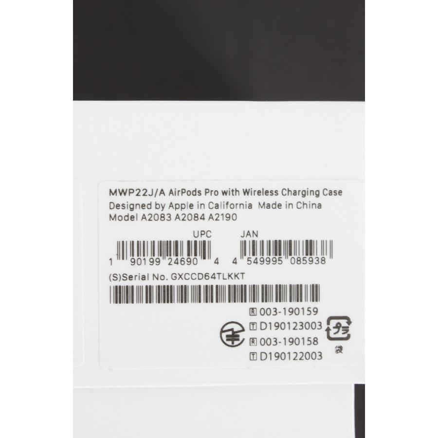 【美品】Apple AirPods Pro MWP22J/A ワイヤレスノイズキャンセリングイヤホン | Apple | 11