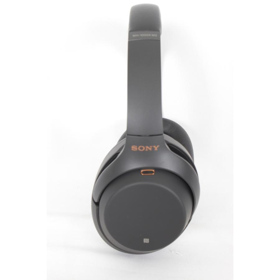 【美品】ソニー ヘッドホン WH-1000XM3 ブラック ワイヤレスノイズキャンセリングステレオヘッドセット | SONY | 03