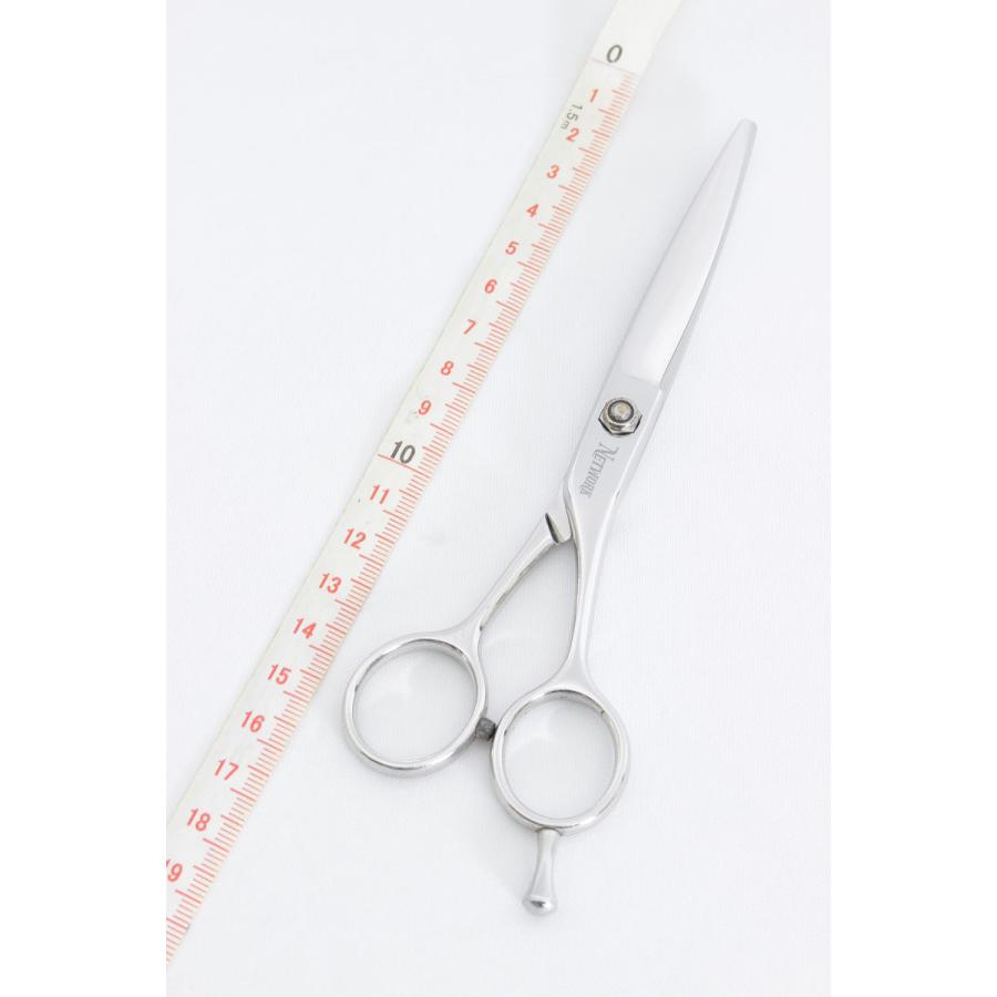 美品】鋏のネットワーク カットシザー 6インチ 笹刃 メガネハンドル  