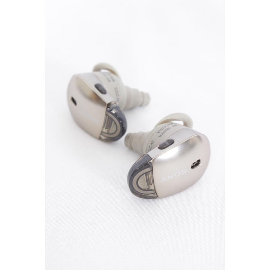 【美品】ソニー WF-1000X （N）完全ワイヤレスノイズキャンセリングイヤホン Alexa搭載 Bluetooth対応 シャンパンゴールド | SONY | 03