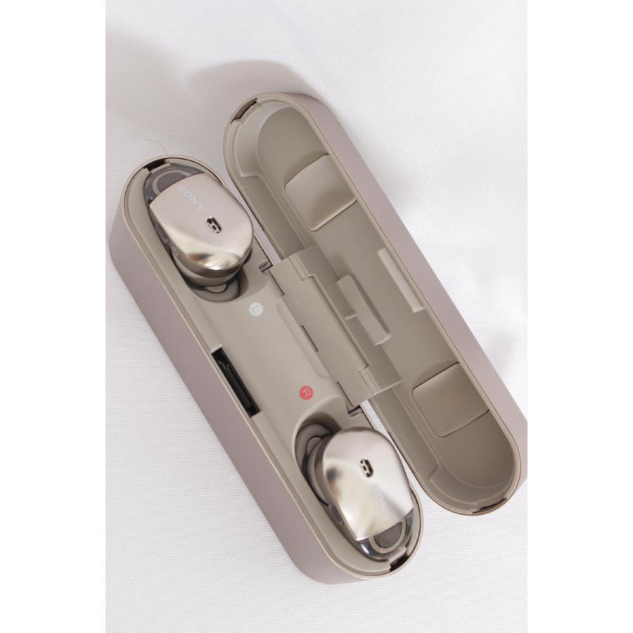 【美品】ソニー WF-1000X （N）完全ワイヤレスノイズキャンセリングイヤホン Alexa搭載 Bluetooth対応 シャンパンゴールド | SONY | 07