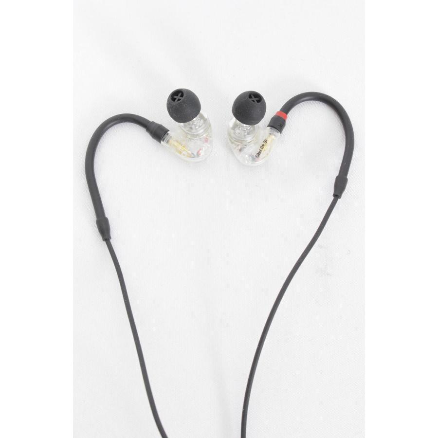 【美品/数回程度】ゼンハイザー IE 40 PRO CLEAR インイヤー型イヤフォン クリア イヤホン | SENNHEISER | 03