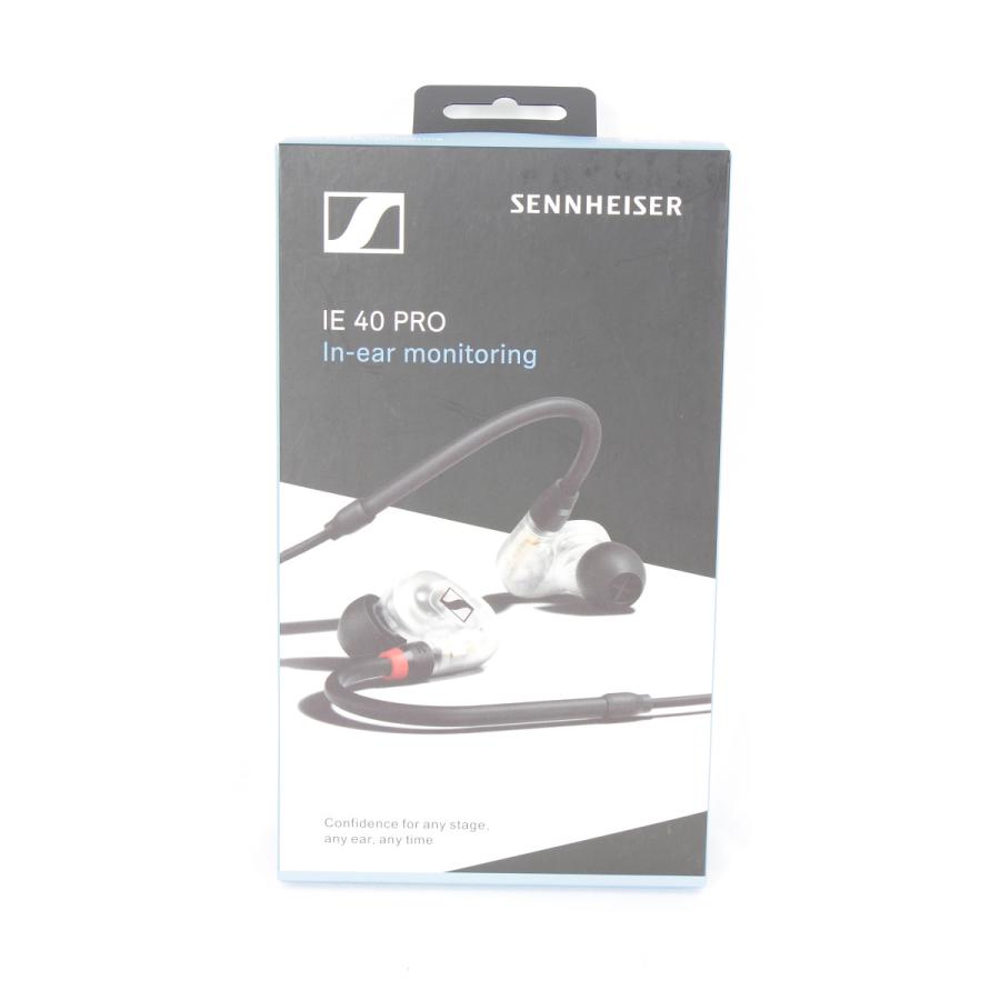 【美品/数回程度】ゼンハイザー IE 40 PRO CLEAR インイヤー型イヤフォン クリア イヤホン | SENNHEISER | 06