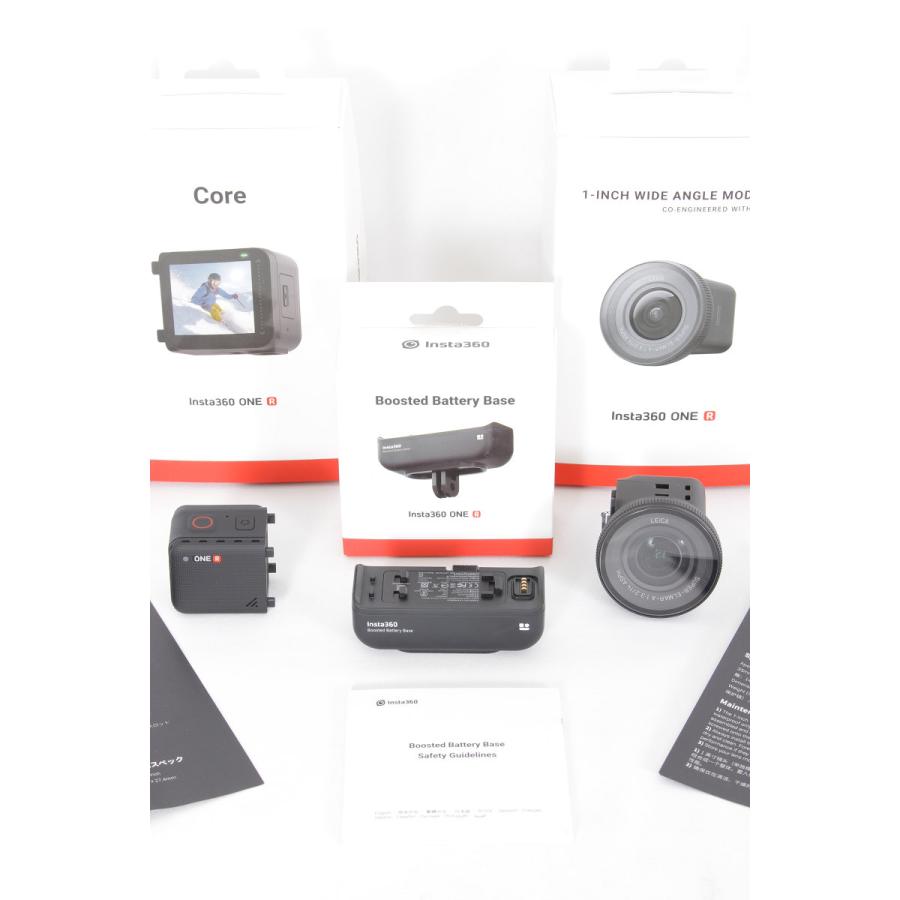 美品】Insta360 ONE R 1-Inch コアモジュール+1インチ広角モジュール＋ 