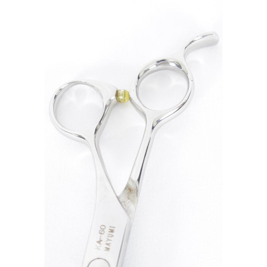 美品】MAYUMI KA-60 カットシザー 6インチ ハマグリ刃 オフセット