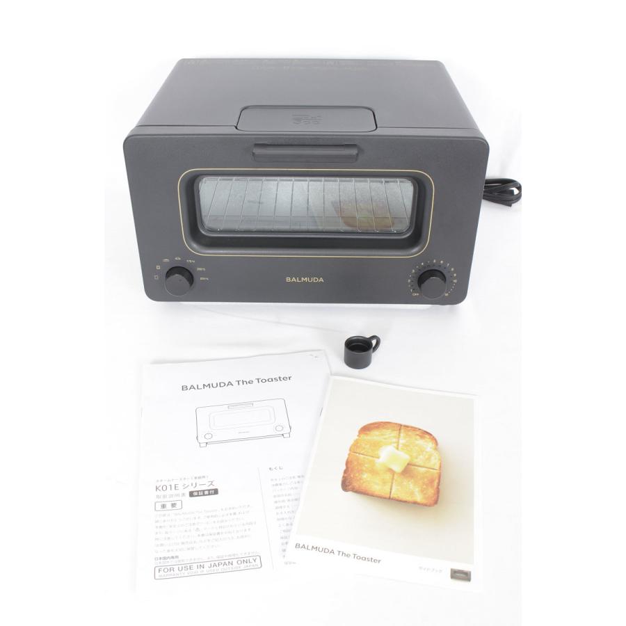 美品】BALMUDA The Toaster K01E-KG ブラック スチームオーブン 