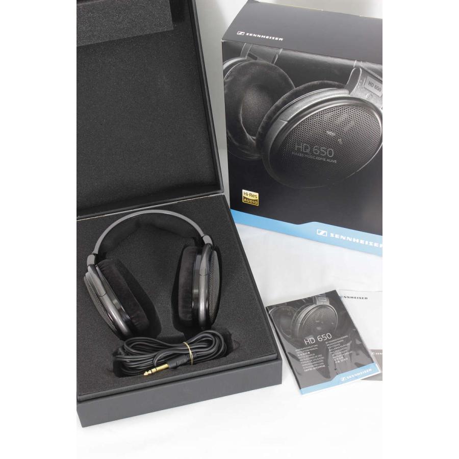 SENNHEISER - ゼンハイザー　sennheiser HD650　美品 SENNHEISER 【美品】SENNHEISER HD650 オープン型 ヘッドホン