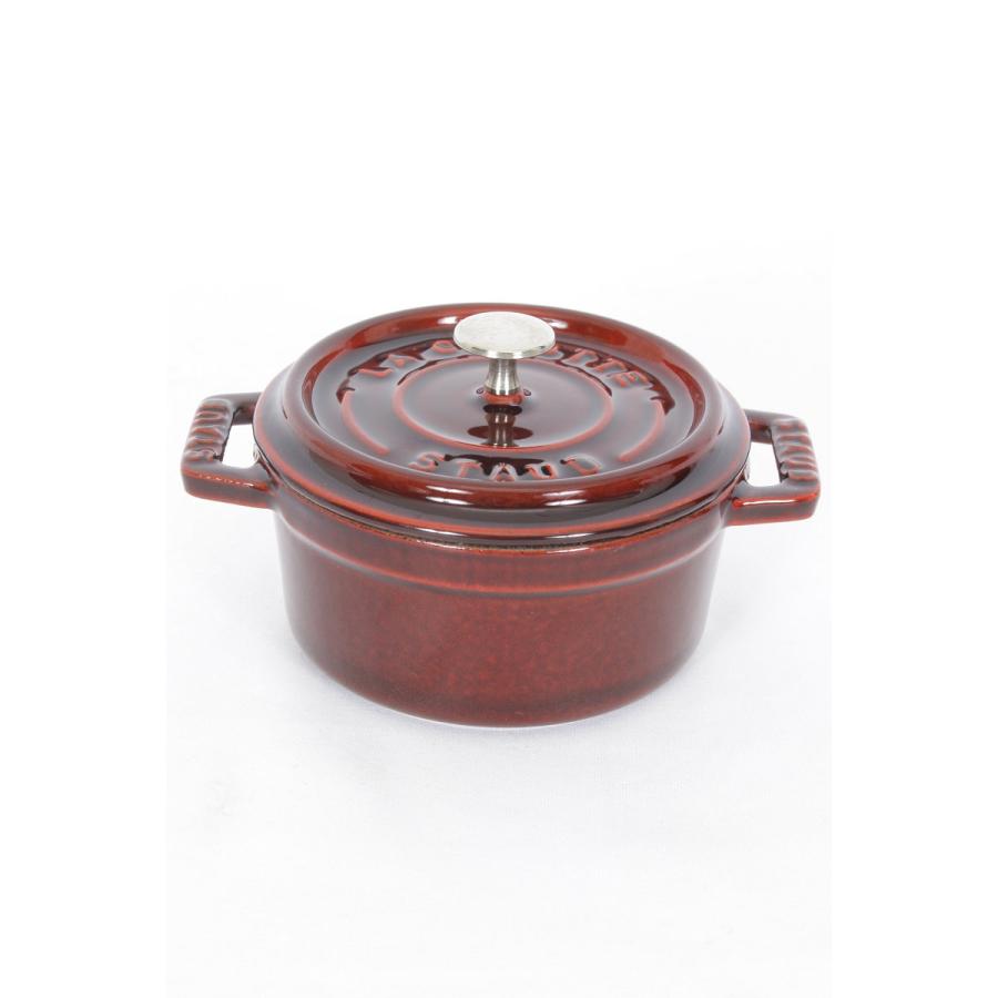 ストウブ ミニ ココット ラウンド 10cm グレナディンレッド 40509-805 | Staub