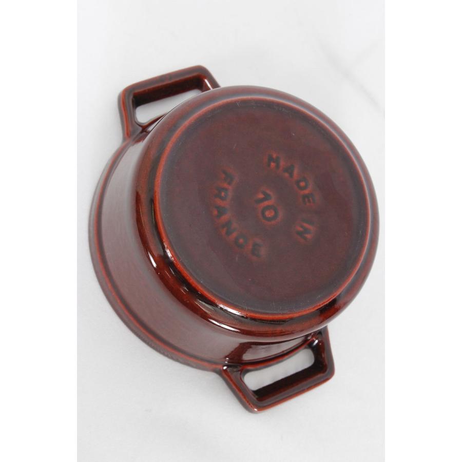 ストウブ ミニ ココット ラウンド 10cm グレナディンレッド 40509-805 | Staub | 04