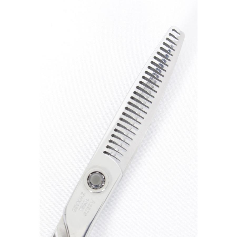【美品】武芸社 Azare ZWXA25 パワーロックシステム セニングシザー 6インチ 3Dハンドル 25目 約12% |  | 07