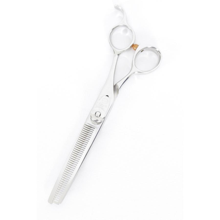 【美品】武芸社 HT40 セニング シザー 6インチ オフセットハンドル 40目U溝 約25％〜30％ | 