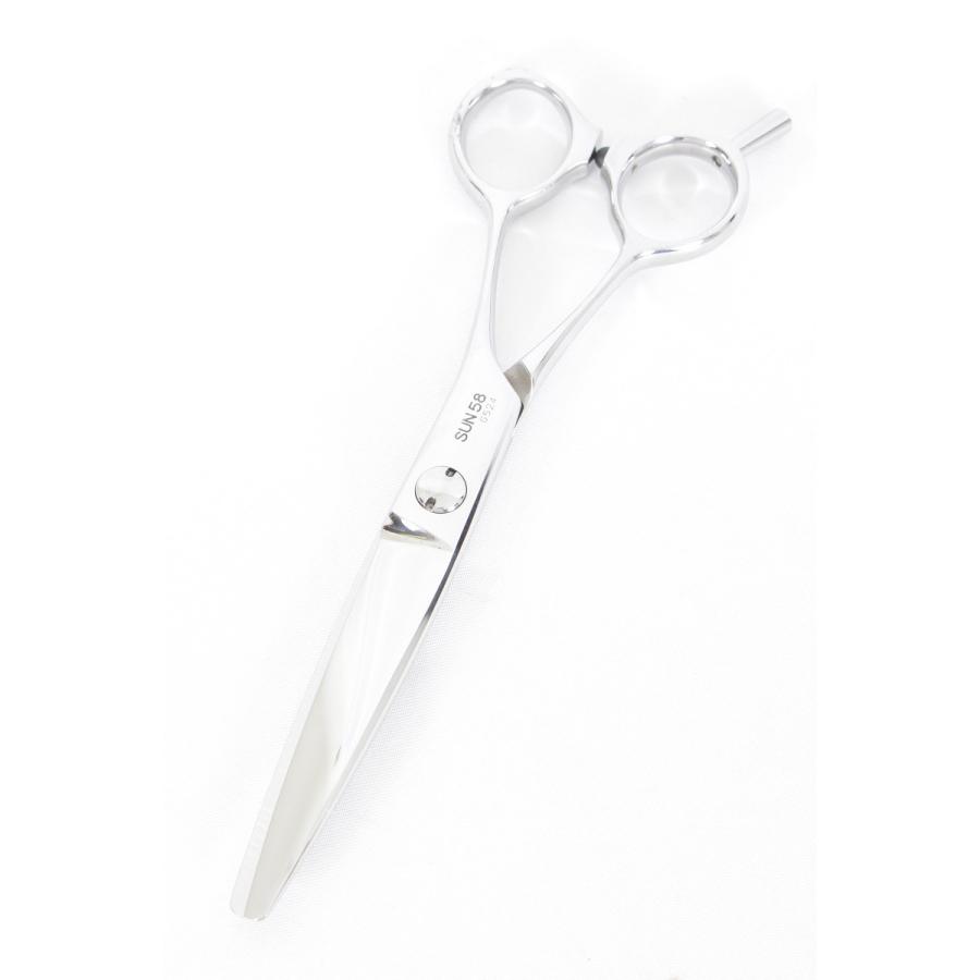 新品未使用 5.8インチ シザー 笹刃 美品】サクシード サンドラ SUN58 カットシザー 5.8インチ 笹刃 メガネ