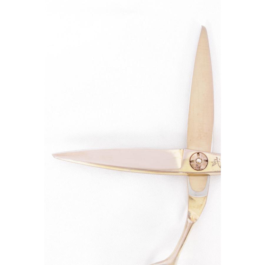 武芸社 HXU57 カットシザー 5.7インチ 笹刃 3Dハンドル カラーコーティング加工 武芸 |  | 02