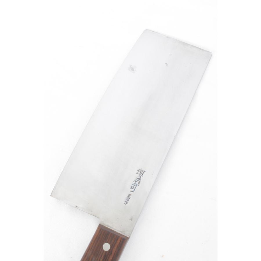 堺刀司 正重作 中華包丁 七寸 鞘付 刃渡り約220mm : リファン Yahoo