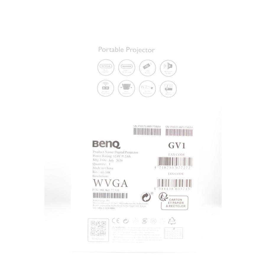 BenQ 【新品】BenQ モバイルプロジェクター GV1 【STAND BY ME