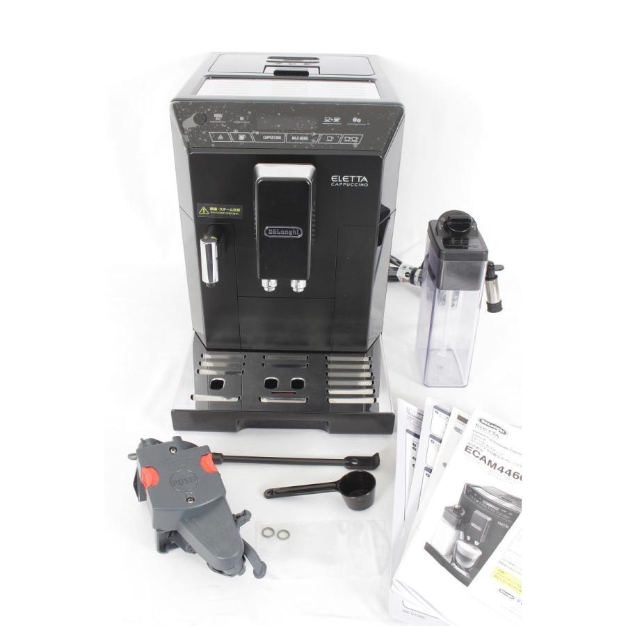 エレッタ カプチーノ トップ 【美品】デロンギ ECAM44660BH 