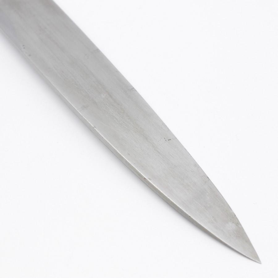 紋三郎 柳包丁 九寸 栗型柄 刃渡り約270mm 和包丁 柳刃 紋三郎 柳包丁 九寸 栗型柄 刃渡り約270mm 和包丁 柳刃