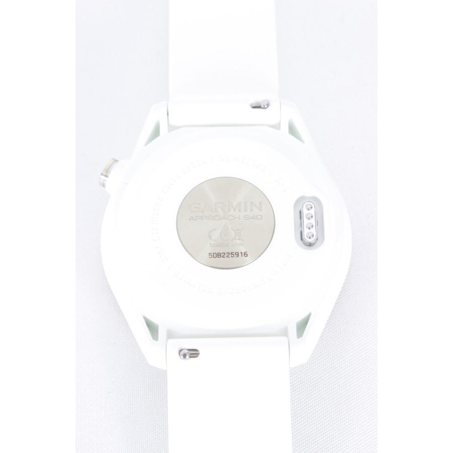 【美品】Garmin Approach S40 White 010-02140-22 GPS ゴルフウォッチ スマートウォッチ ガーミン | GARMIN | 04