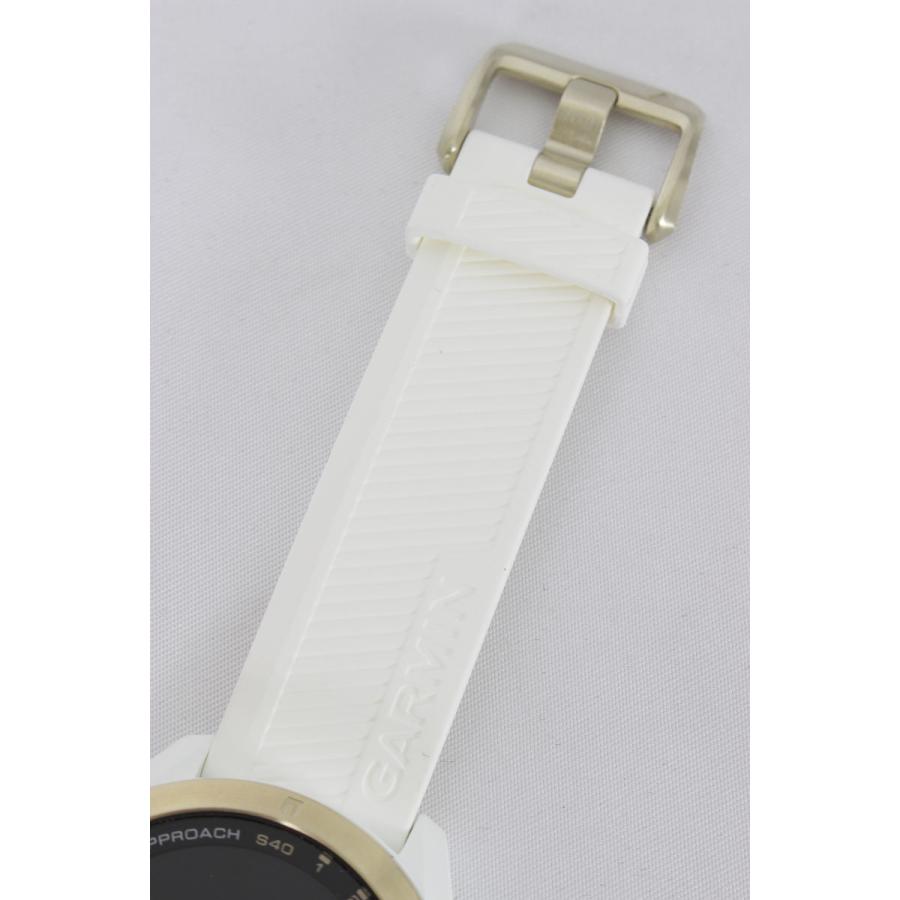 【美品】Garmin Approach S40 White 010-02140-22 GPS ゴルフウォッチ スマートウォッチ ガーミン | GARMIN | 05