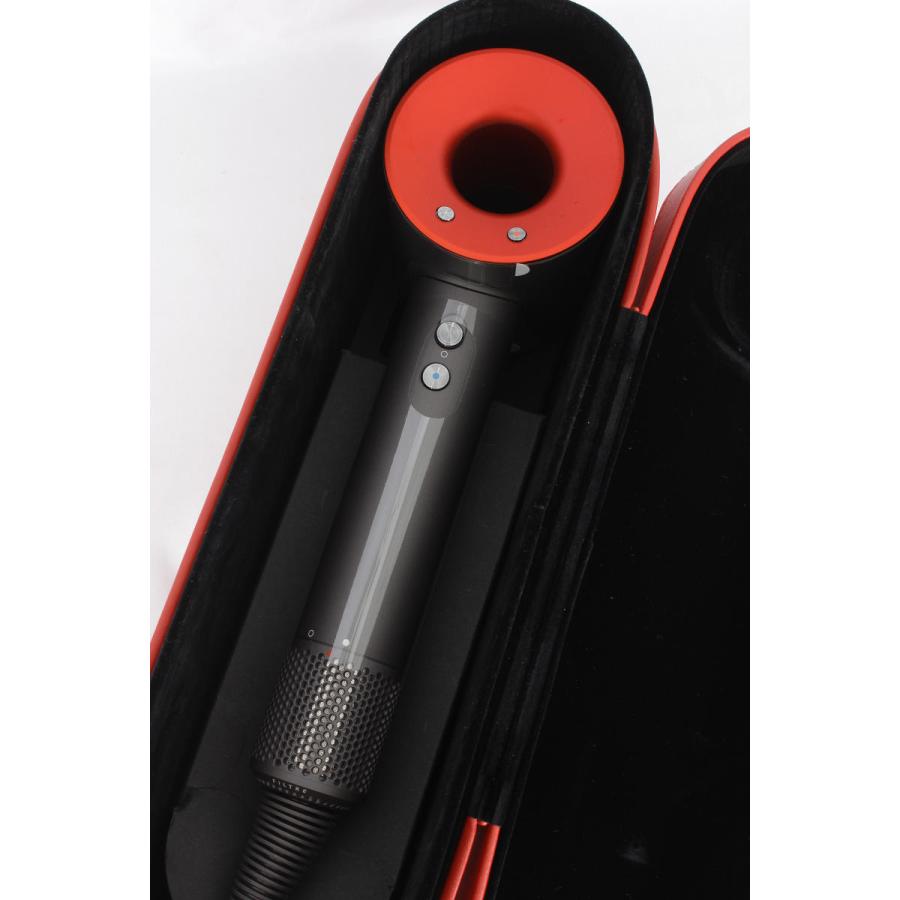 【美品】ダイソン スーパーソニック Ionic HD03 ULF スペシャルエディション 専用ケース＋コーム＋スタンド付き IIR アイアン/レッド | Supersonic | 01