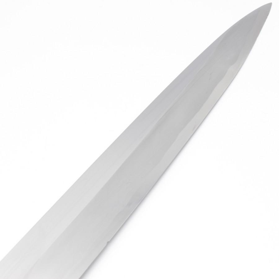 堺打刃物 英 青鋼 柳包丁 尺一 八角柄 刃渡り約330mm 柳刃 和包丁