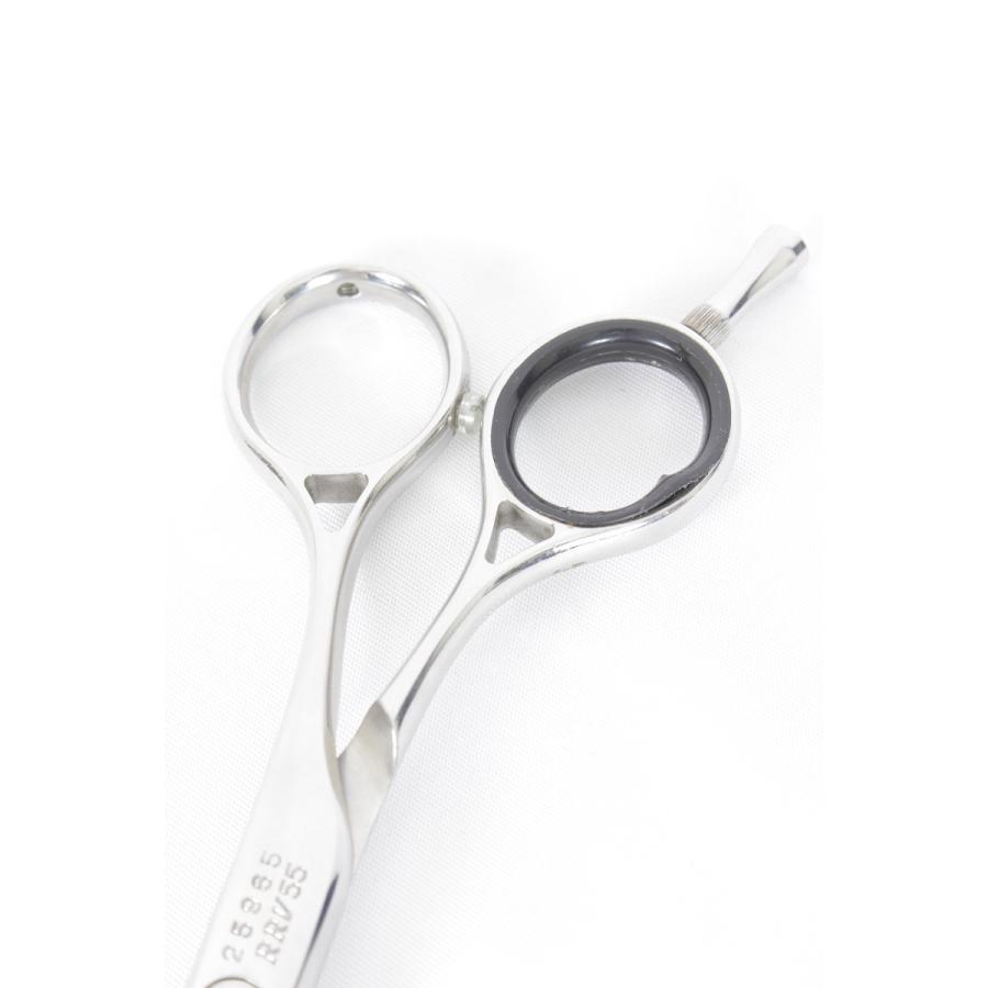 【美品】武芸社 RRV55 カーブシザー 5.5インチ ハマグリ刃 メガネハンドル |  | 07