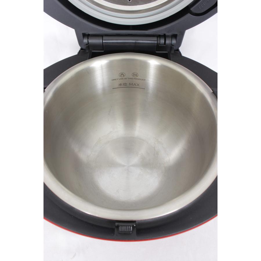 ヘルシオ 【美品】シャープ ヘルシオホットクック KN-HW24C-R 水なし