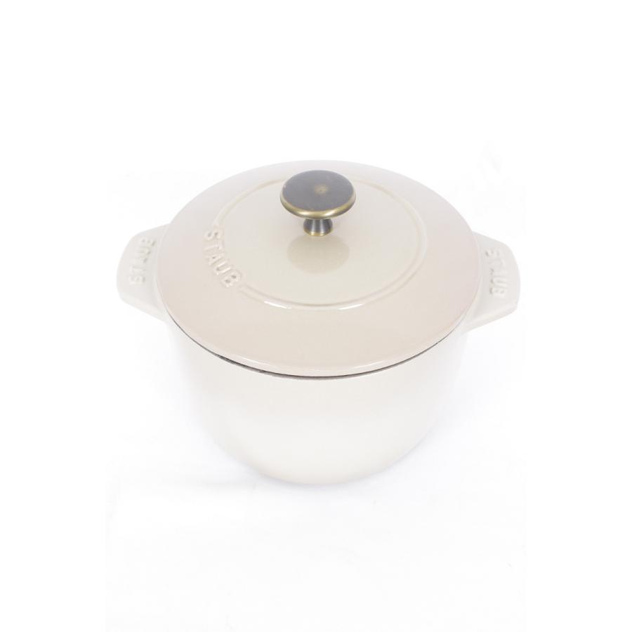 【新品未使用品】STAUB ピコココット16cm　リネン ラ ココット de GOHAN 【美品】ストウブ ラ・ココット Mサイズ 16cm