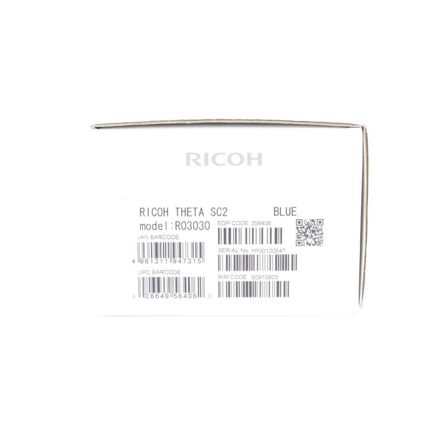 【美品】リコー THETA SC2 360度カメラ ブルー シータ | THETA | 06
