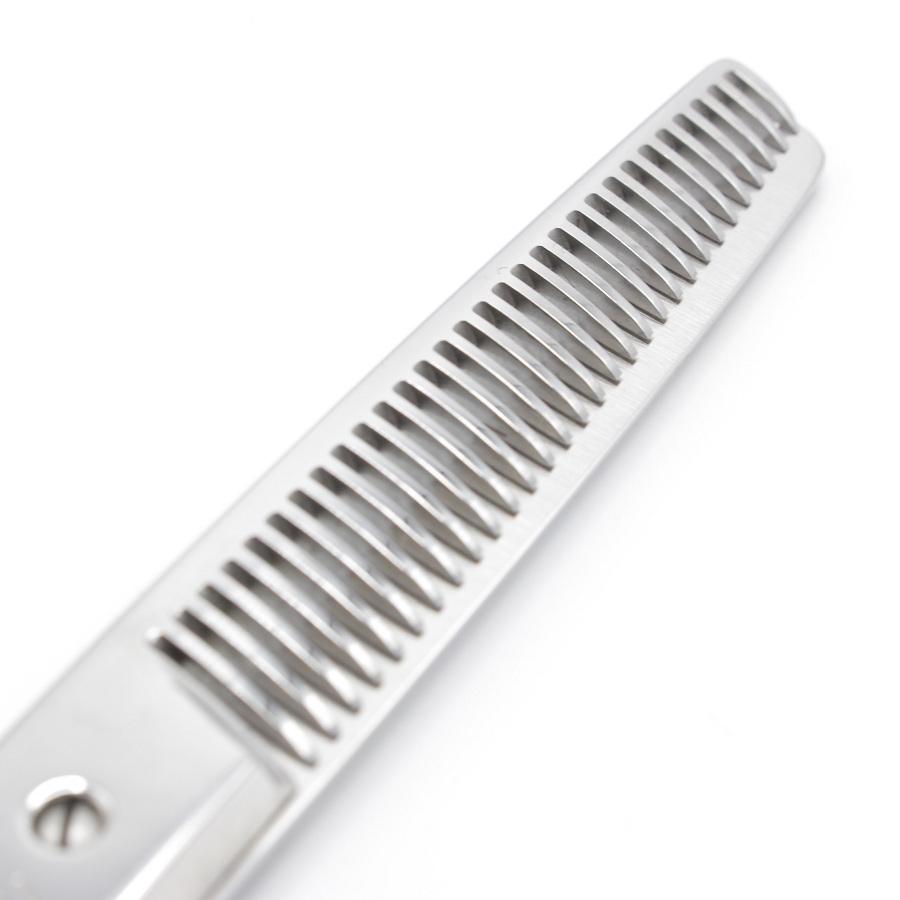 シザー　セニングシザー　光　733　トレンディーⅢ 美品】光シザー TRENDYIII 733 セニング 6インチ オフセットハンドル