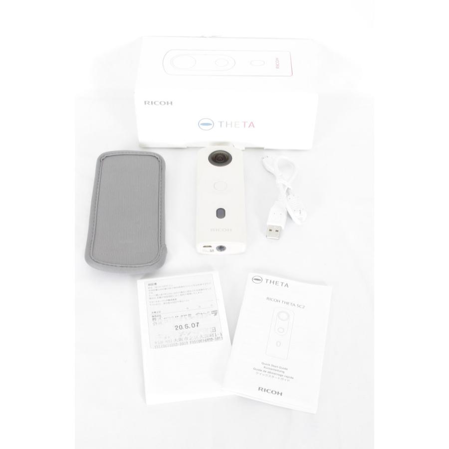 【美品】リコー THETA SC2 360度カメラ ベージュ シータ 全天球 | THETA