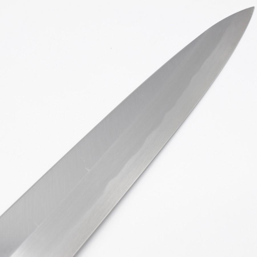 匠鋼 柳包丁 八寸 栗型柄 鞘付 刃渡り約240mm 和包丁 柳刃 : リファン