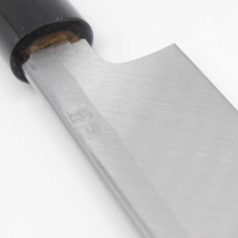 匠鋼 柳包丁 八寸 栗型柄 鞘付 刃渡り約240mm 和包丁 柳刃 : リファン