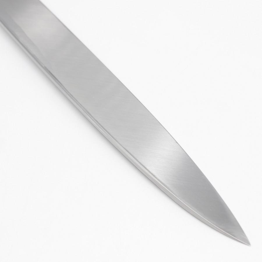 匠鋼 柳包丁 八寸 栗型柄 鞘付 刃渡り約240mm 和包丁 柳刃 : リファン