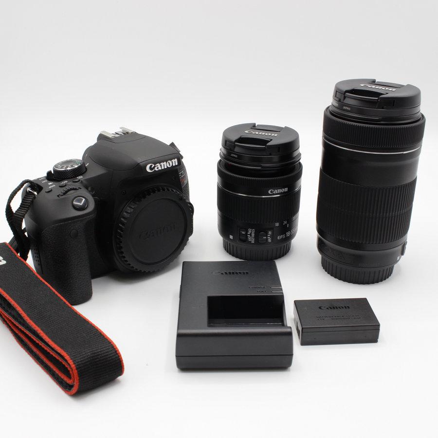 極美品 Canon EOS kiss x9i ダブルレンズ♪ EOS 【美品】キヤノン Kiss X9i ダブルズームキット デジタル一眼レフ