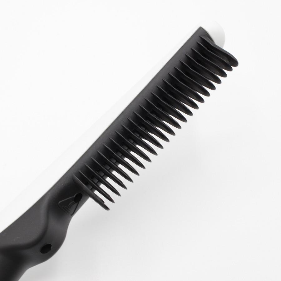 【新品】アイビル USB コームアイロン CC-19K02 耐熱ポーチ付き コードレス ヘアアイロン |  | 04